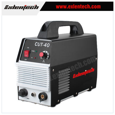 110V 220V เครื่องตัดพลาสม่าแบบพกพาขนาดเล็ก 40amp เครื่องเชื่อมพลาสม่า