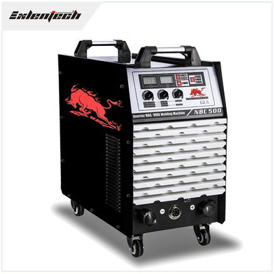 Metal 500A เครื่องเชื่อมอินเวอร์เตอร์ MIG IGBT 4 เครื่องป้อนลวดแบบม้วน