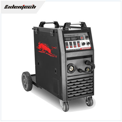 Pulse Function เครื่องเชื่อมอินเวอร์เตอร์ MIG 280amp 220V 380V สำหรับอลูมิเนียม