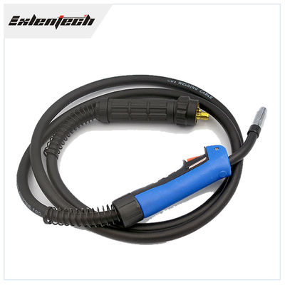 15AK Binzel Type เครื่องเชื่อมอุปกรณ์เสริม 3 เมตร Mig Euro Torch