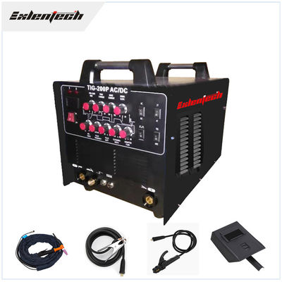 TIG 200P AC DC เครื่องเชื่อมอินเวอร์เตอร์พัลส์สำหรับอลูมิเนียมสแตนเลส