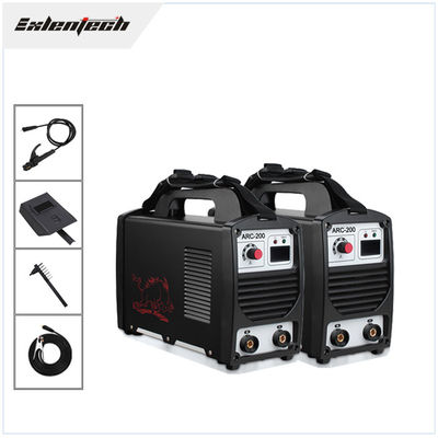 Mosfet 220V เครื่องเชื่อมเฟสเดียว ARC 200A Inverter DC High Duty Cycle
