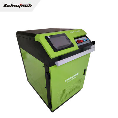 คุณภาพ  OEM Portable Fiber Laser Spot Welding Machine 1070nm - 1080nm Water Cooling โรงงาน