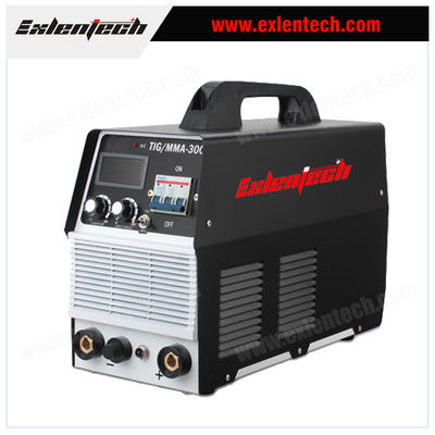 MMA 300A เครื่องเชื่อม Tig ความถี่สูง DC Inverter Double Functions