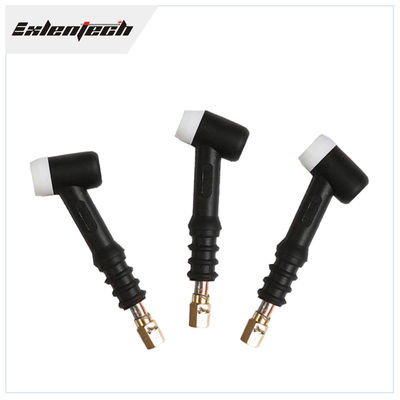 อุปกรณ์เสริมเครื่องเชื่อม Tig Mig แบบปรับได้ 4M 8M ระบายความร้อนด้วยแก๊ส WP17 TIG Torch