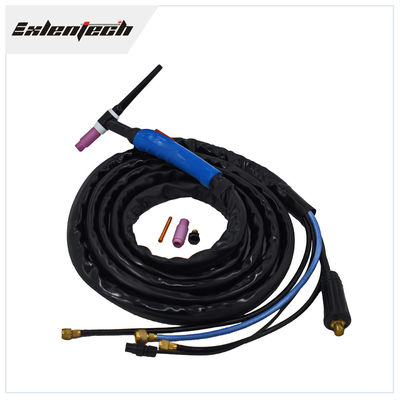 WP18 อุปกรณ์เสริมเครื่องเชื่อม Tig Water Cool Argon Torches