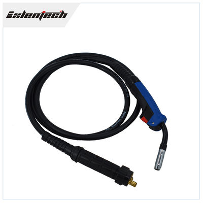 15AK Binzel Type เครื่องเชื่อมอุปกรณ์เสริม 3 เมตร Mig Euro Torch