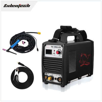 190A Argon Portable Tig Welder เครื่องเชื่อม Dc Inverter สำหรับโลหะผสมเหล็ก