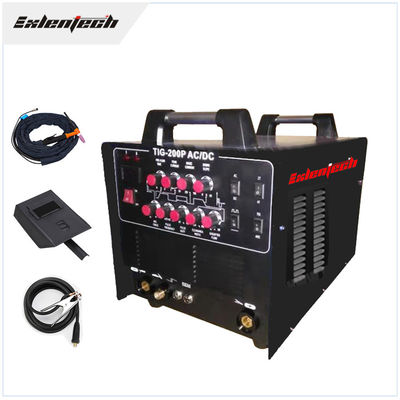 อินเวอร์เตอร์ TIG 200P MMA เครื่องเชื่อมแบบพัลส์ AC DC เฟสเดียว 220V OEM