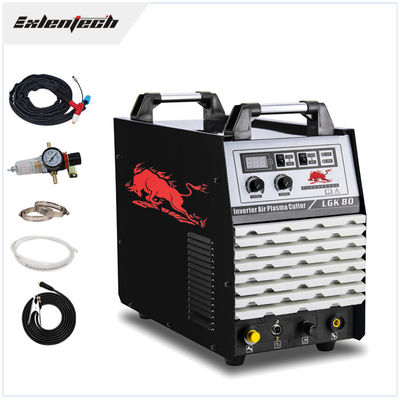 เครื่องเชื่อมเครื่องตัดพลาสม่าแบบพกพาสามเฟส 380V 80amp ARC MMA Function