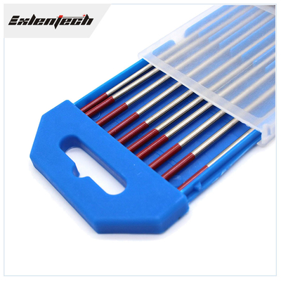 หัวแดงเครื่องเชื่อม TIG อะไหล่ขั้วทังสเตนสำหรับ TIG Welder Torch